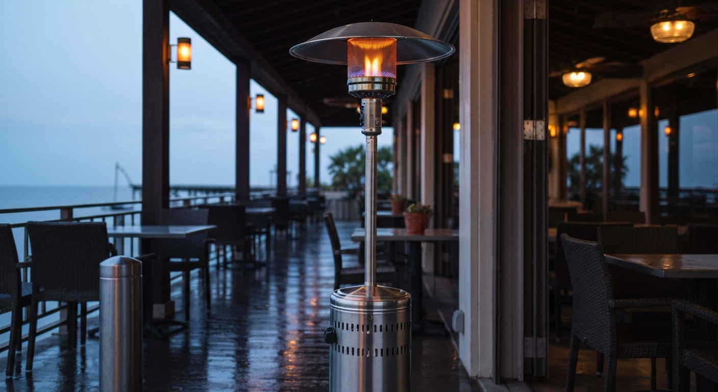 crown verity patio heater reviews