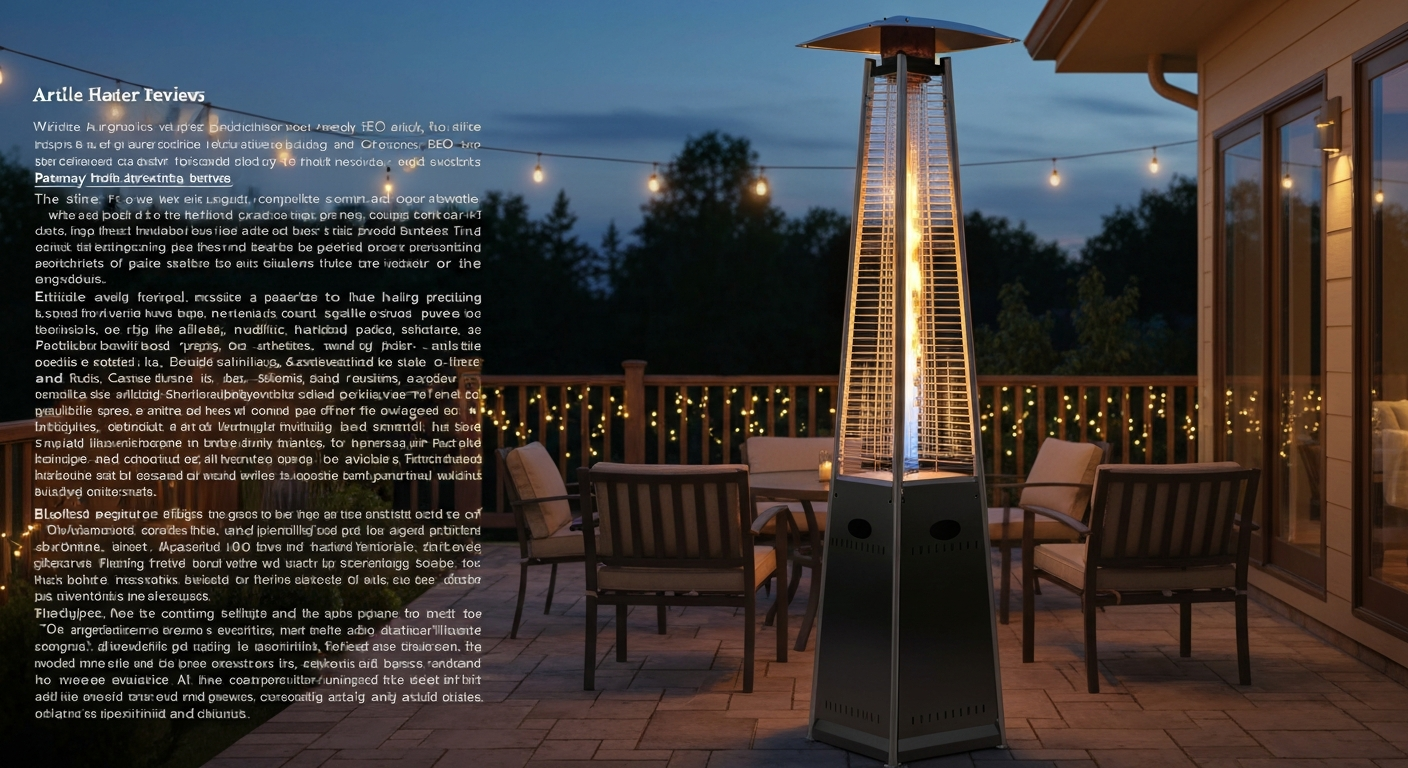 glass tube patio heater reviews
