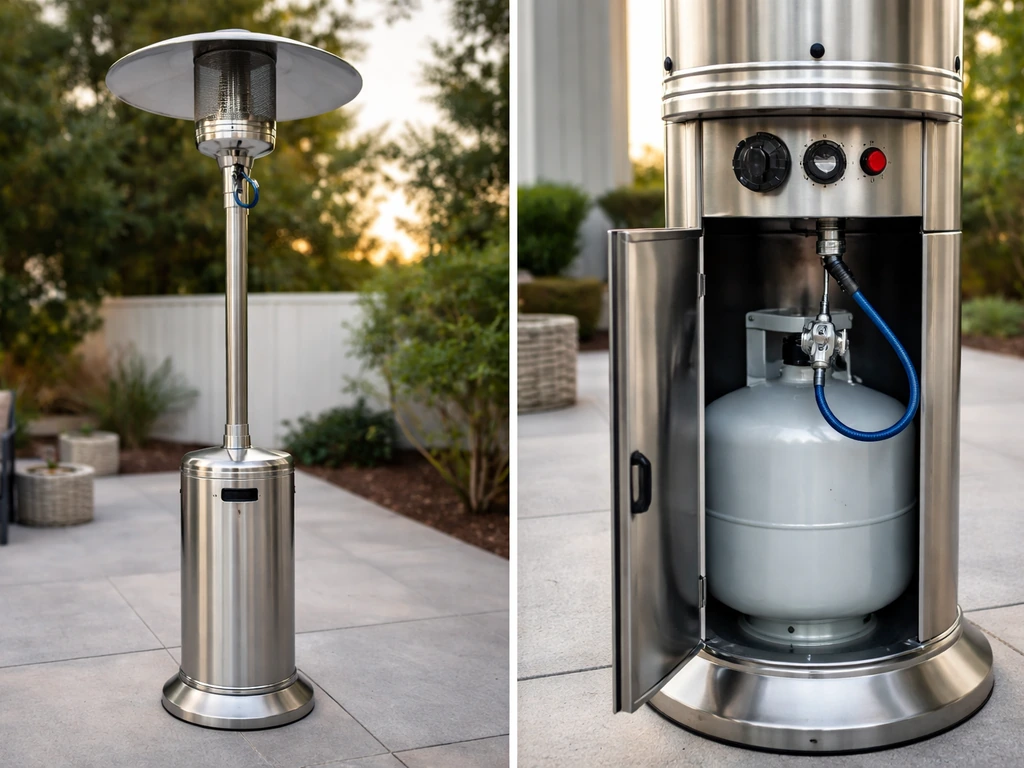 style selections gas patio heater review