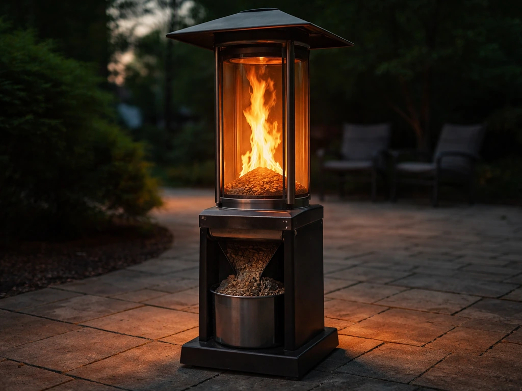 Flame Pro Pellet Patio Heater Review: Coverage, Cost, Safety