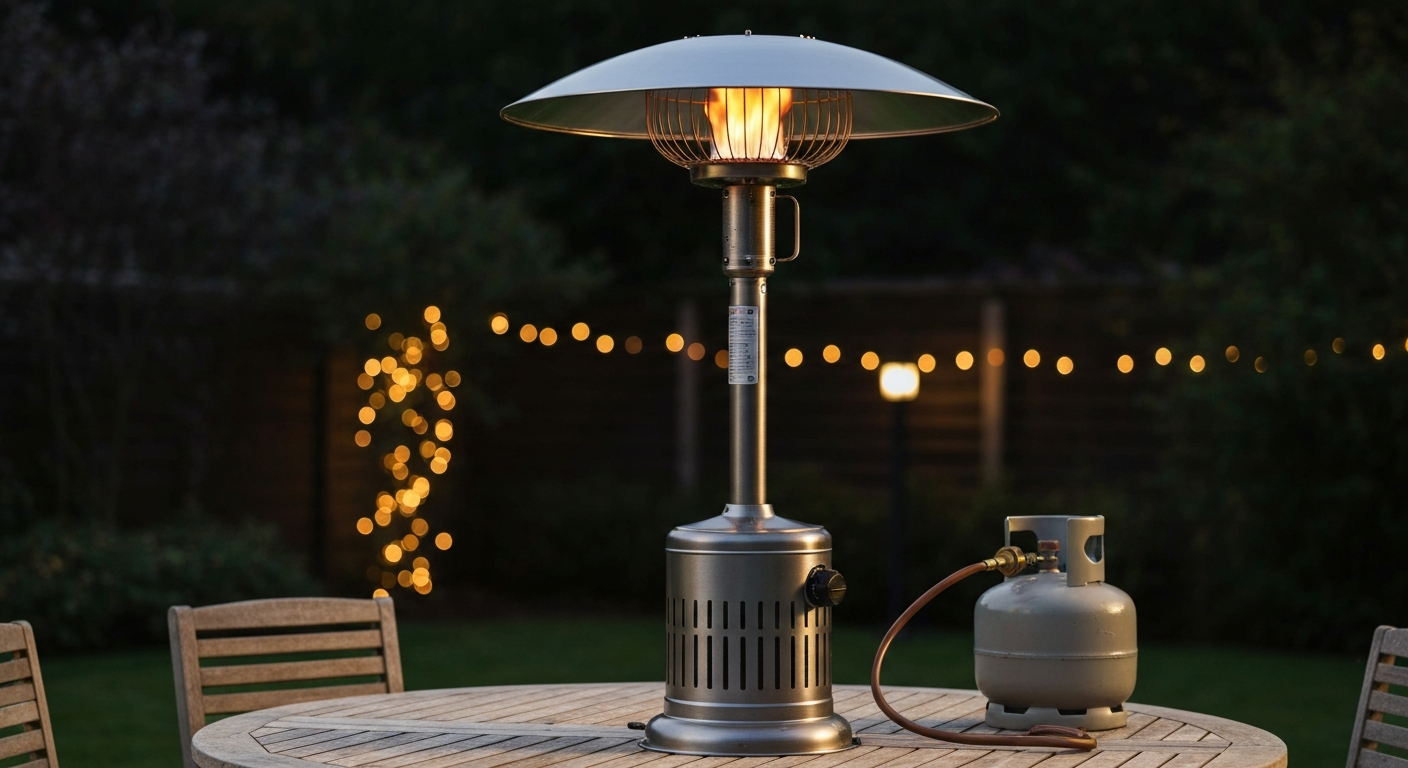 4kW Table Top Gas Patio Heater Firefly Review & Guide