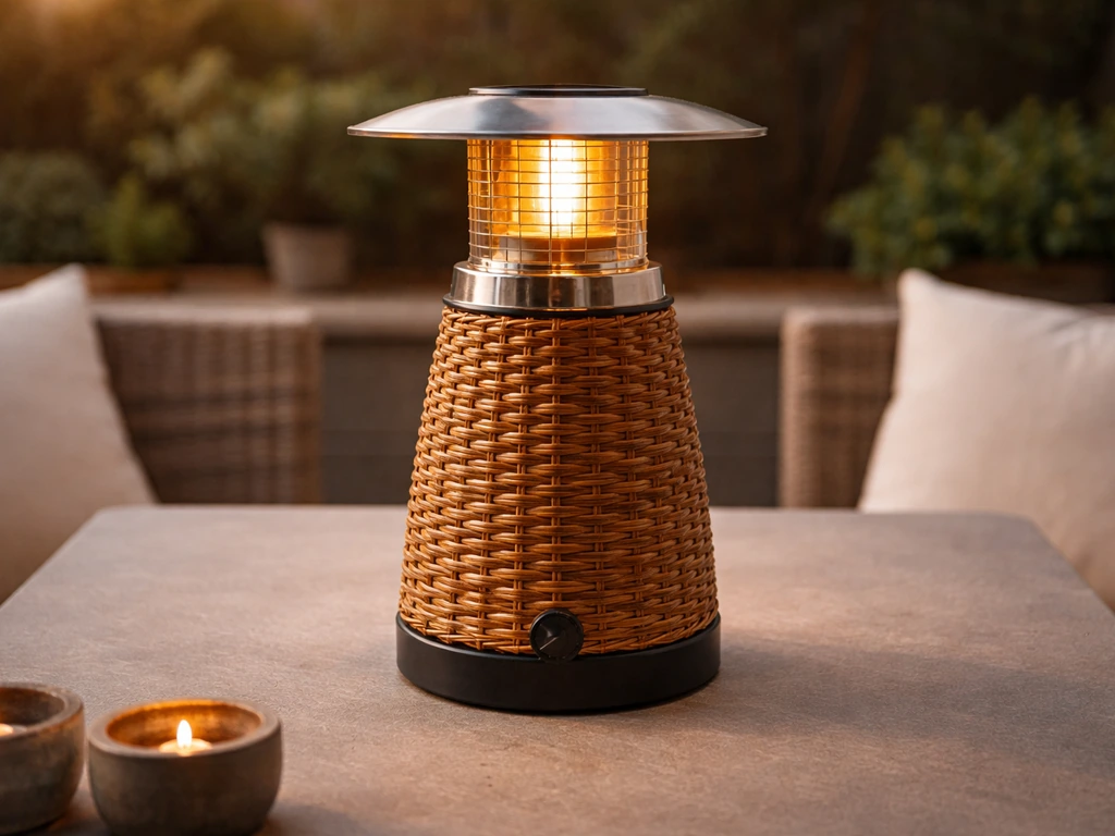Rattan Table Top Patio Heater: How to Choose and Use