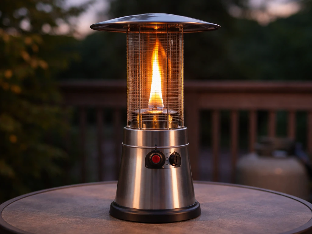 Flame Pro Tabletop Patio Heater Guide for Propane Heat